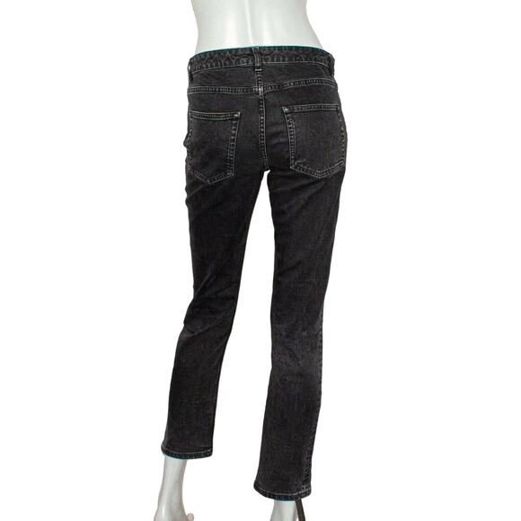 ACNE Studios Size 25 ROW USED NIOR Denim Jeans Black - Picture 3 of 8